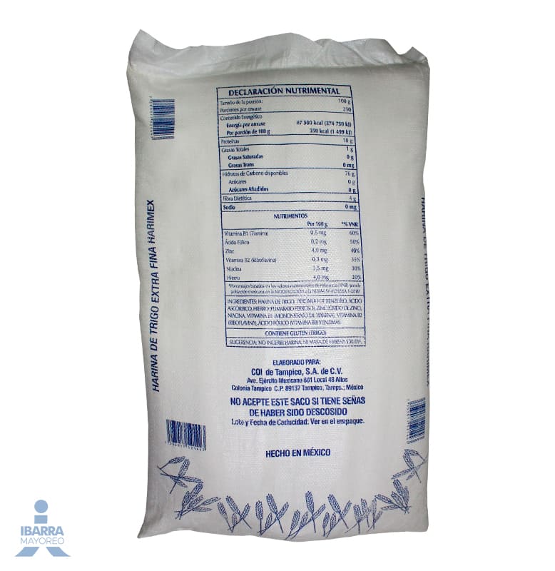 Harina de Trigo Harimex 25 kg