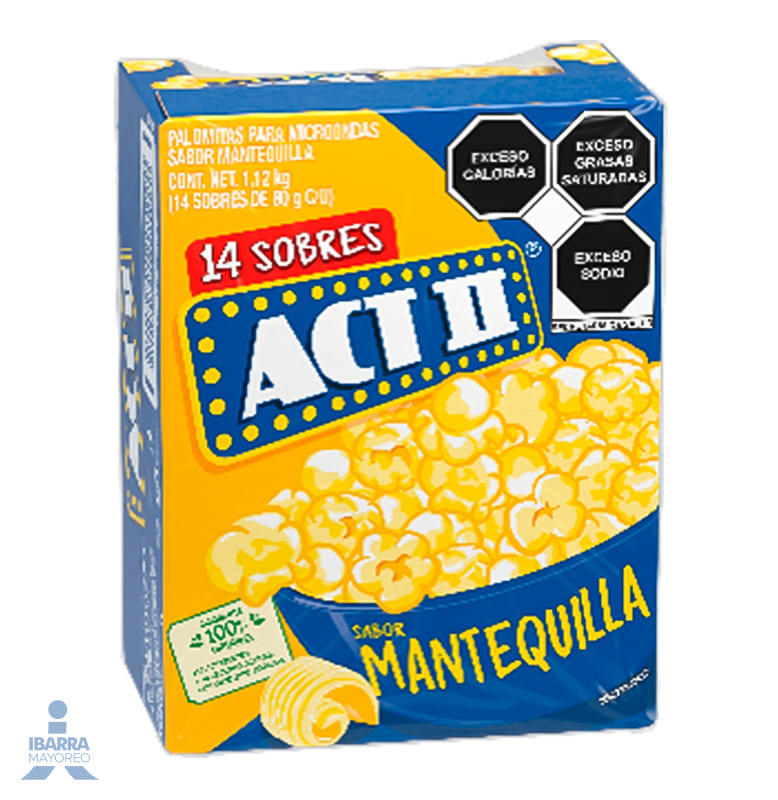 Palomitas ACT II Mantequilla 80 g