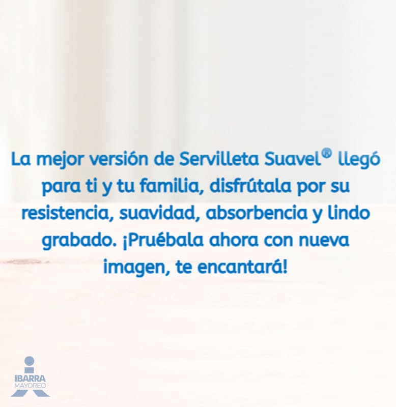 Servitoalla Suavel 120 hojas 1 rollo