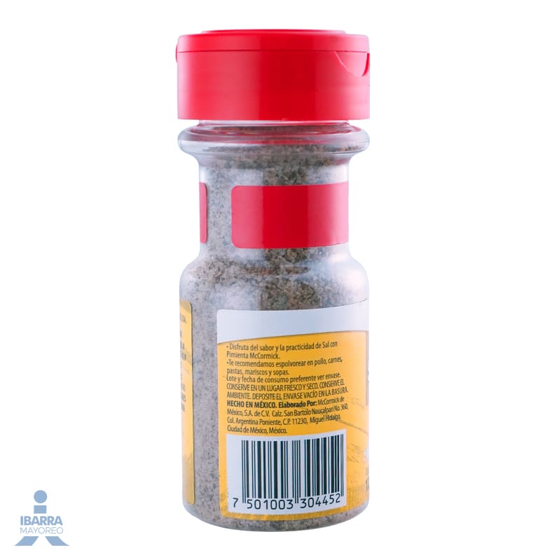 Especia Sal con Pimienta McCormick 120 g