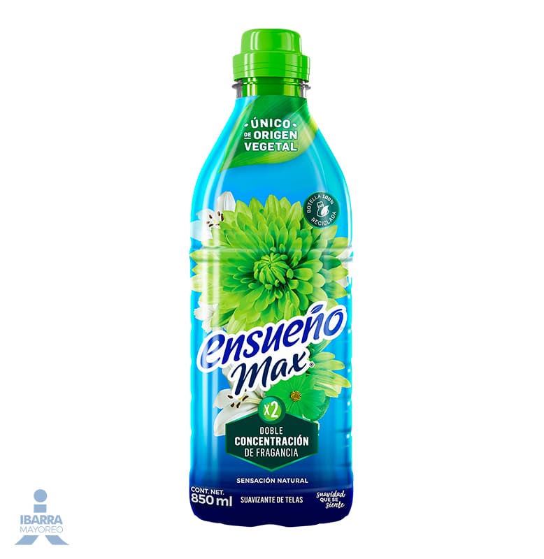 Suavizante Ensueño Max Sensación Natural 850 ml