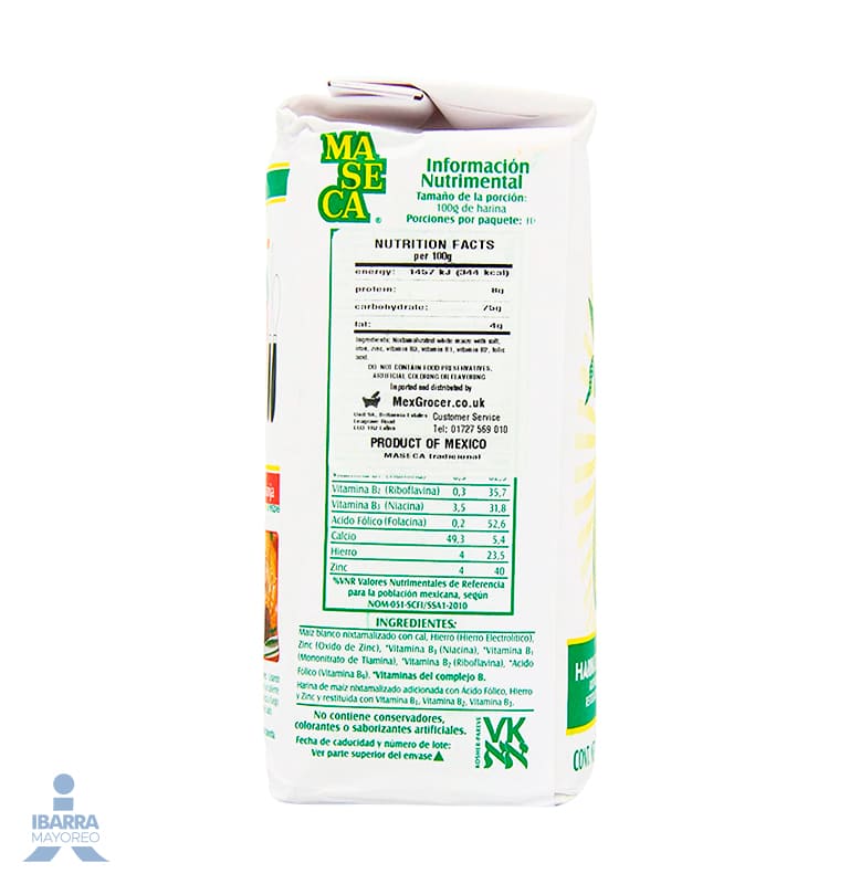 Harina de Maíz Maseca 1 kg