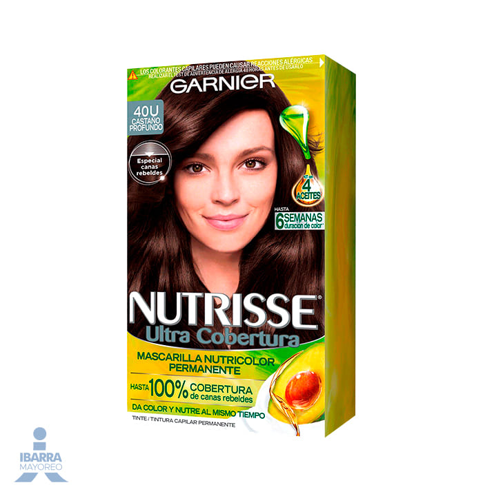 Tinte Nutrisse Castaño Profundo No. 4.0