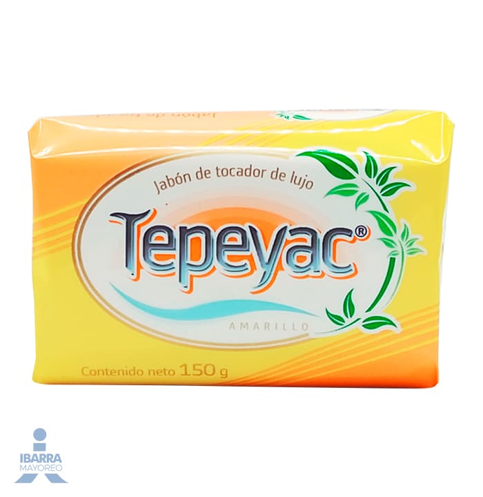 Jabón de tocador Tepeyac Amarillo 150 g
