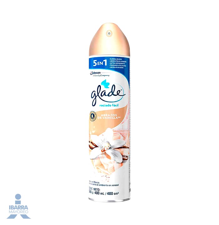 Aromatizante Glade Abrazos de Vainilla 400 ml