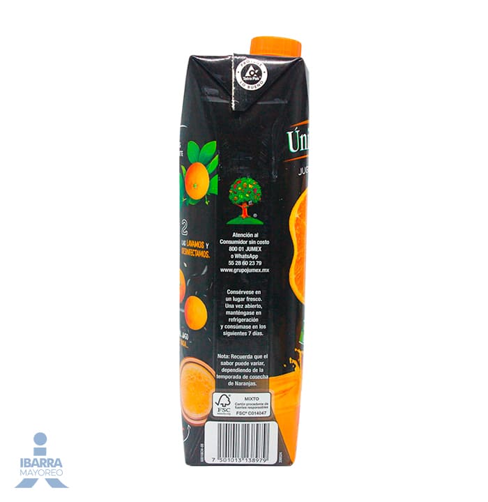 Jugo Jumex Único Fresco Naranja con Pulpa 960 ml