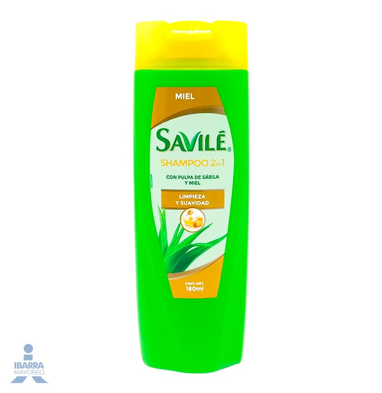 Shampoo Savilé Control Caída 2 en 1 180 ml