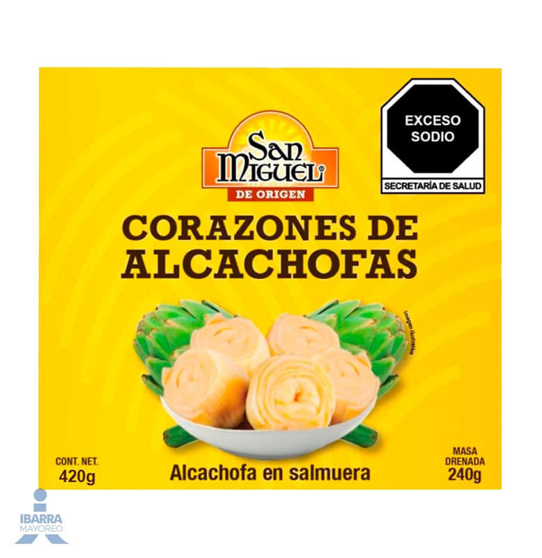 Alcachofas Corazón San Miguel 420 g