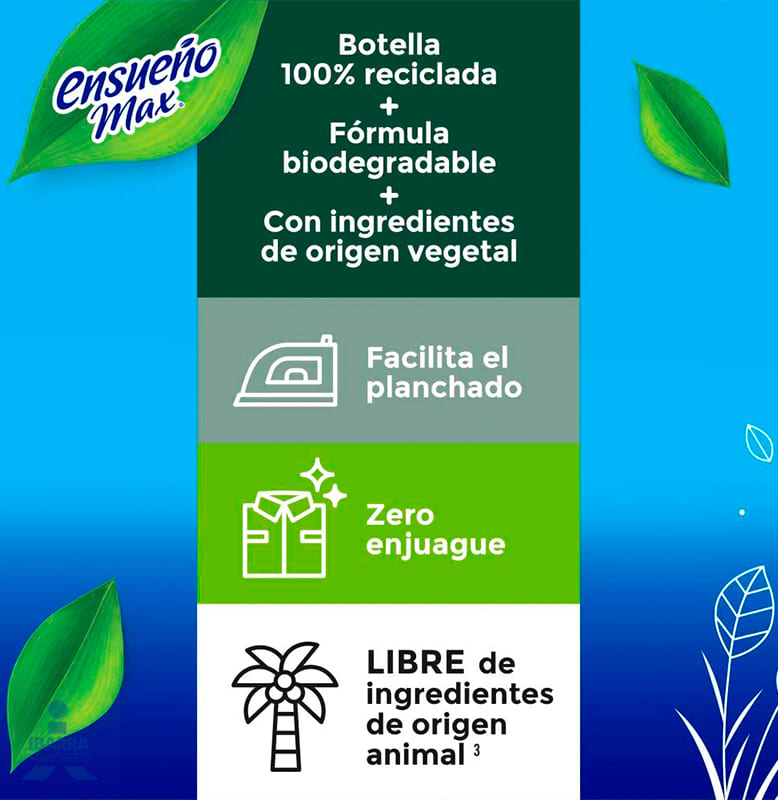Suavizante Ensueño Max Sensación Natural 850 ml