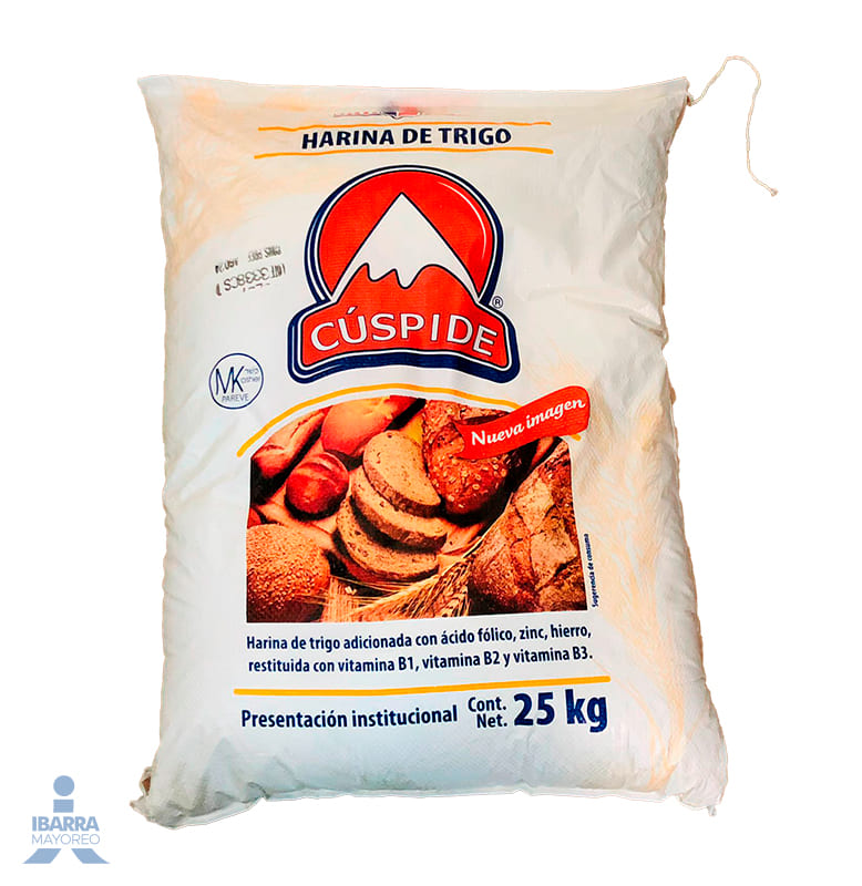 Harina de trigo Cúspide 25 kg
