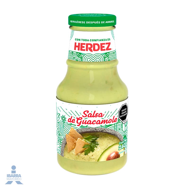 Salsa Guacamole Herdez 240 g