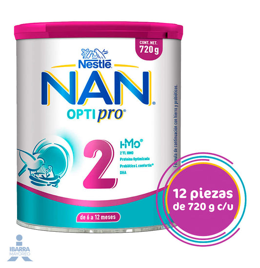 Fórmula Infantil NAN 2 OptiPro 720 g