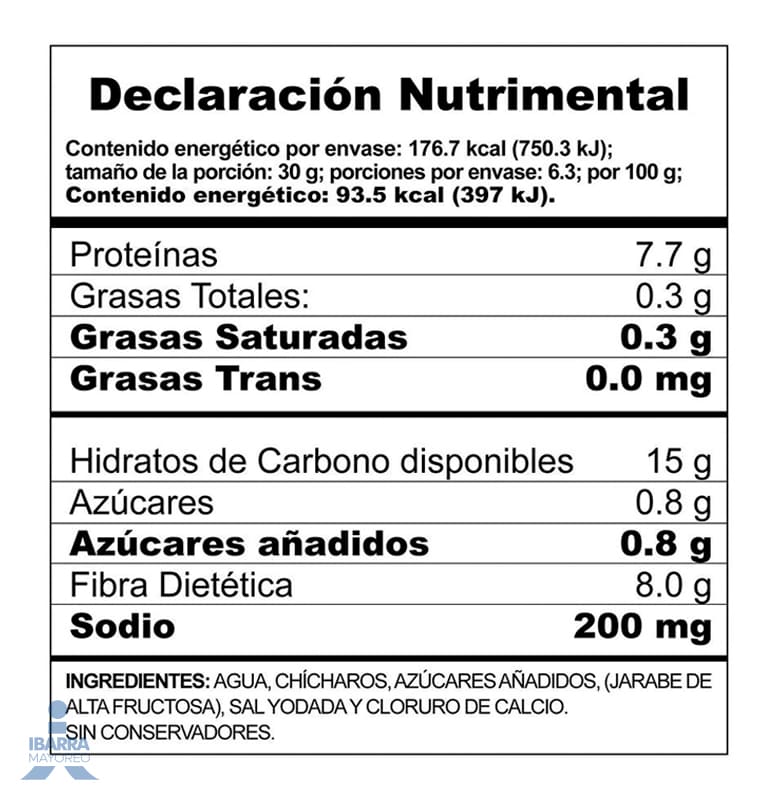 Chícharo Natural Herdez 400 g