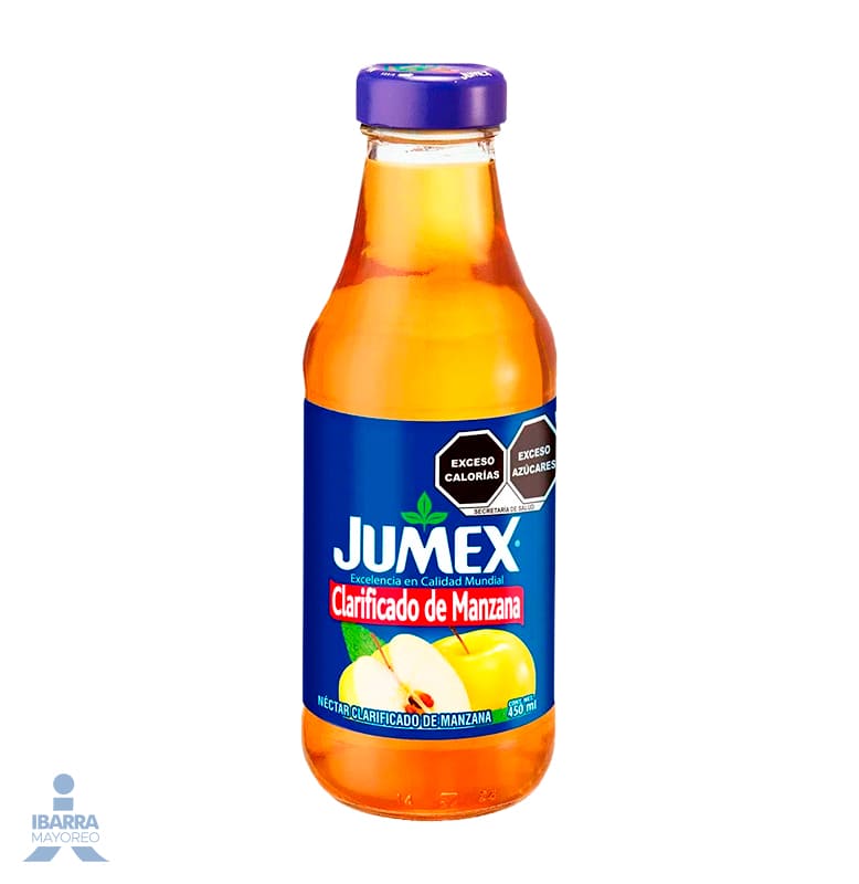 Bebida Jumex Manzana Clarificada Botella 413 ml