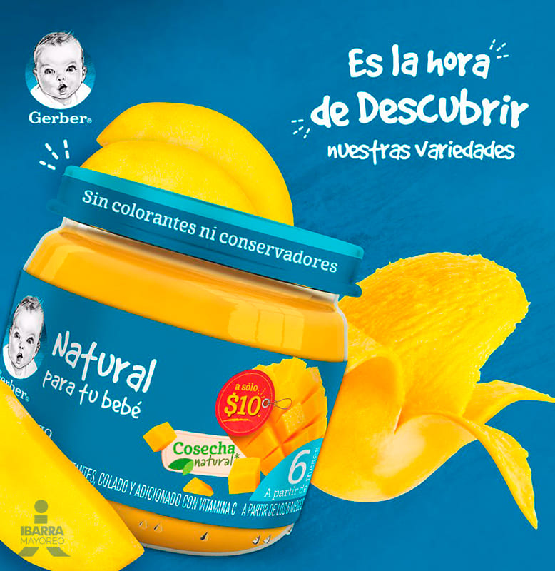 Gerber Colado Mango Etapa 2 100 g