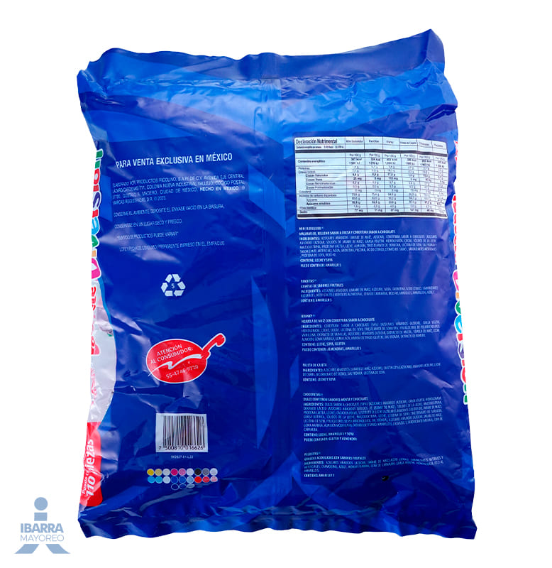 Paquete Ricolino Diversión 1.382 kg