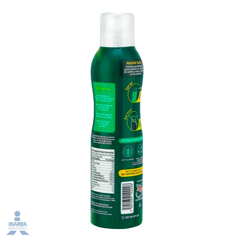Aceite Nutrioli Spray 180 ml