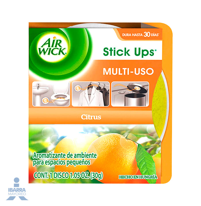 Aromatizante Air Wick Citrus Stick Ups