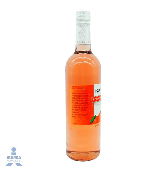 Bebida Alcohólica Boones Sabor Fresa 750 ml