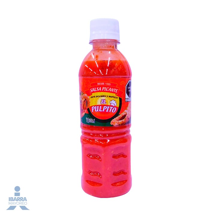 Salsa Picante Roja El Pulpito 355 ml