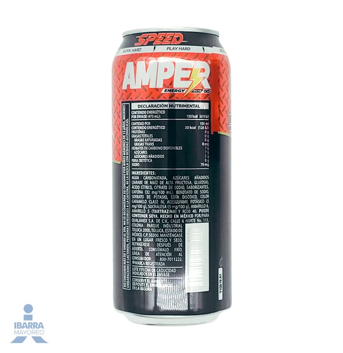 Bebida Energética Amper Speed 473 ml