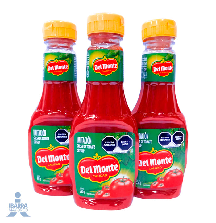 Salsa Cátsup Del Monte Squeezable 220 g