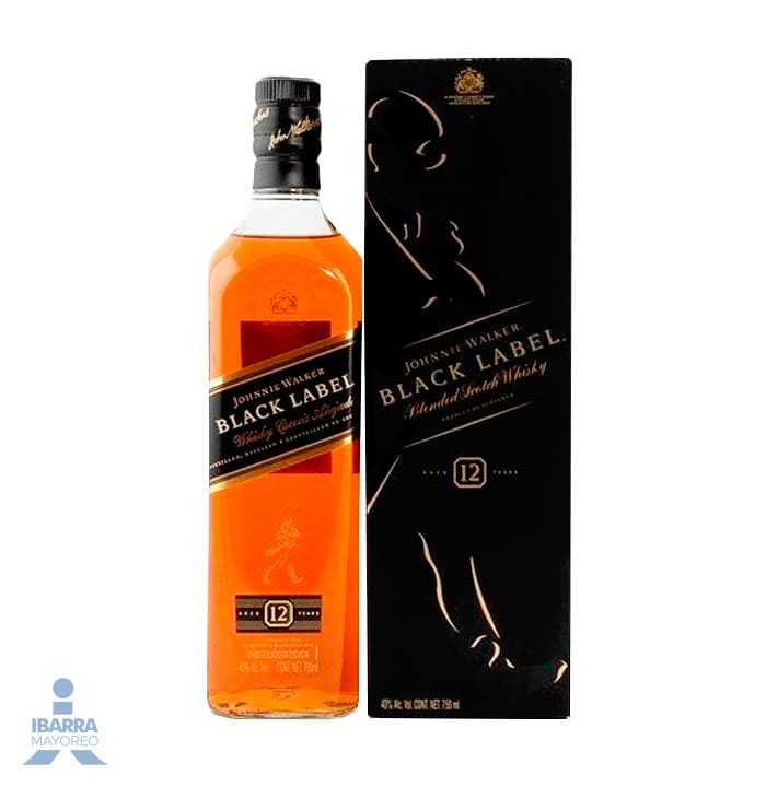 Whisky Johnnie Walker Black Label 750 ml