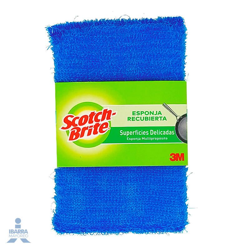 Fibra Scotch Brite Esponja Recubierta Colores