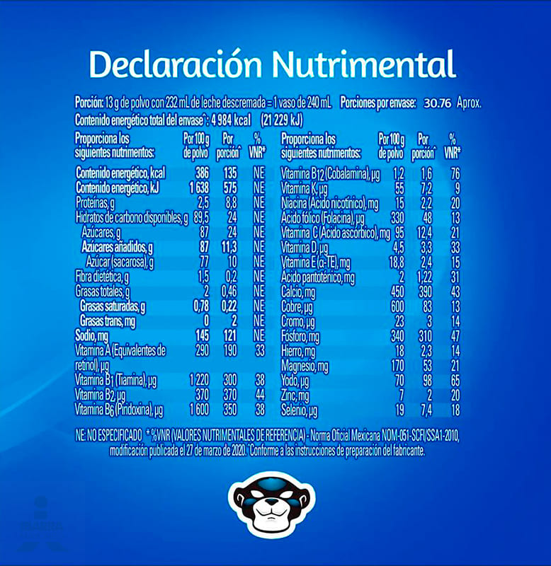 Choco Milk Lata 800 g