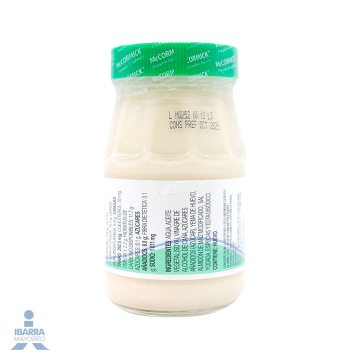 Mayonesa Aderezo McCormick 210 g