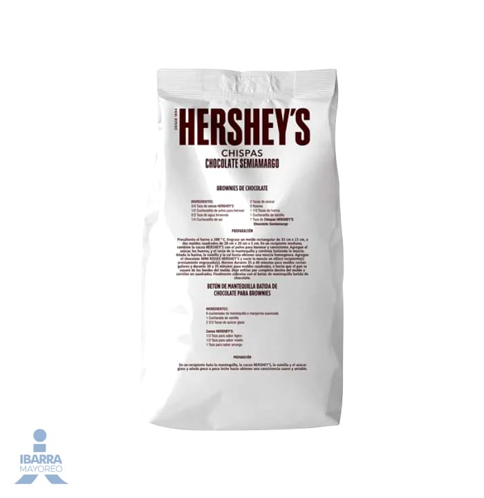 Chocolate Hersheys Kisses Mini Amargo 2.5 kg