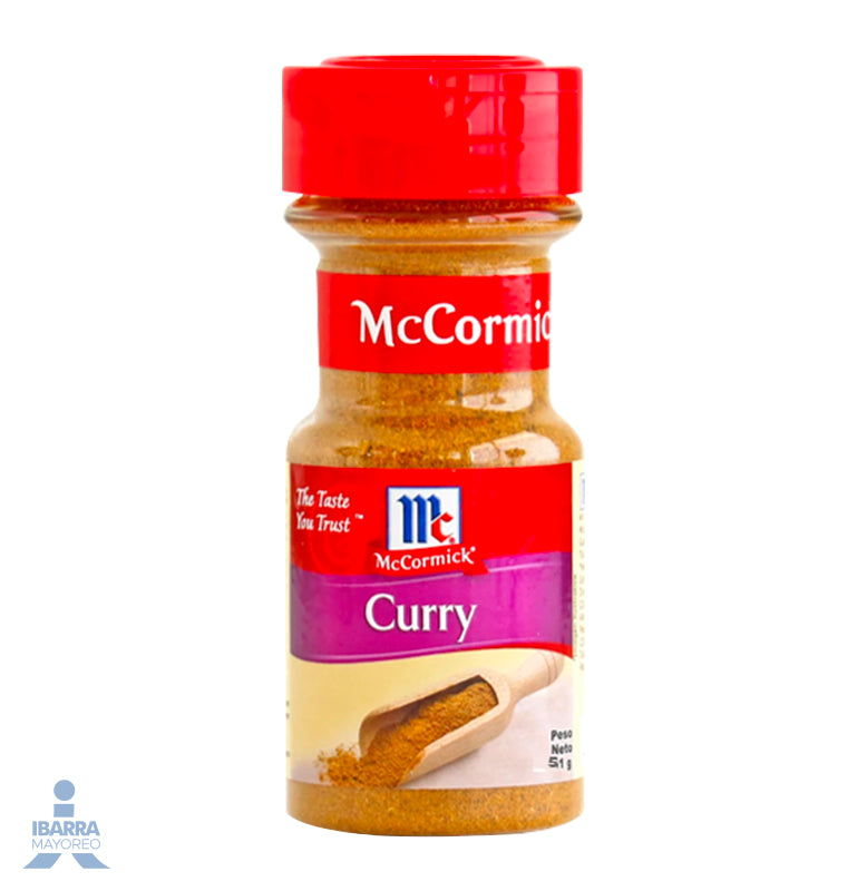 Especia Curry en Polvo McCormick 51 g