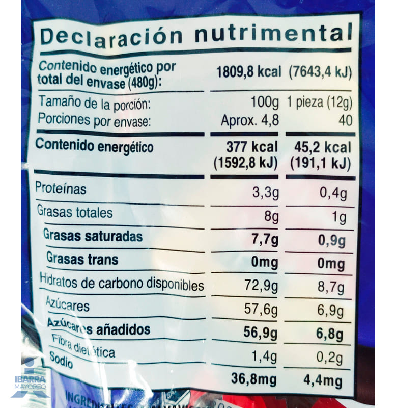 Paleta de la Rosa Malva Bony 40 pzas.