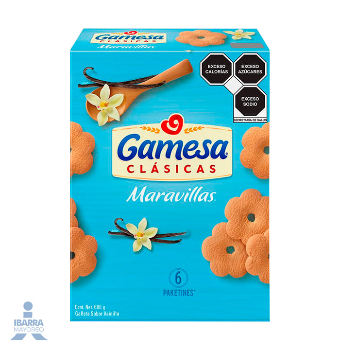 Galletas Gamesa Maravillas 600 g