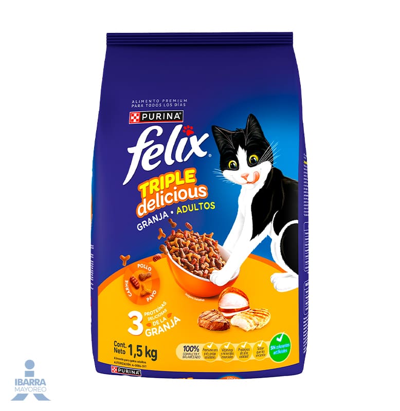 Felix Triple Delicious Granja 10 kg