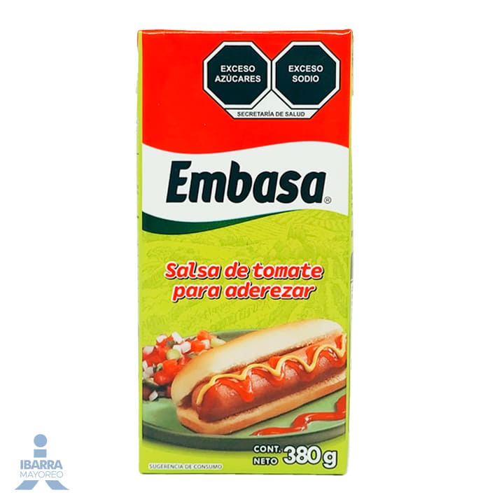 Salsa Cátsup Embasa 380 g