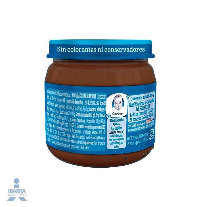 Gerber Colado Ciruela Pasa Etapa 2 100 g