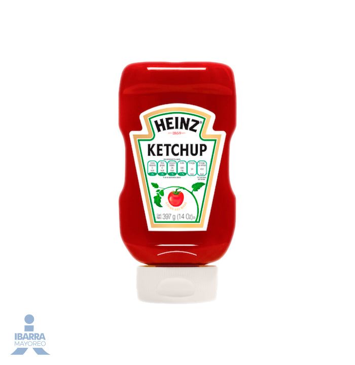 SALSA CATSUP HEINZ BOTELLA ROJA 16/397 GR.