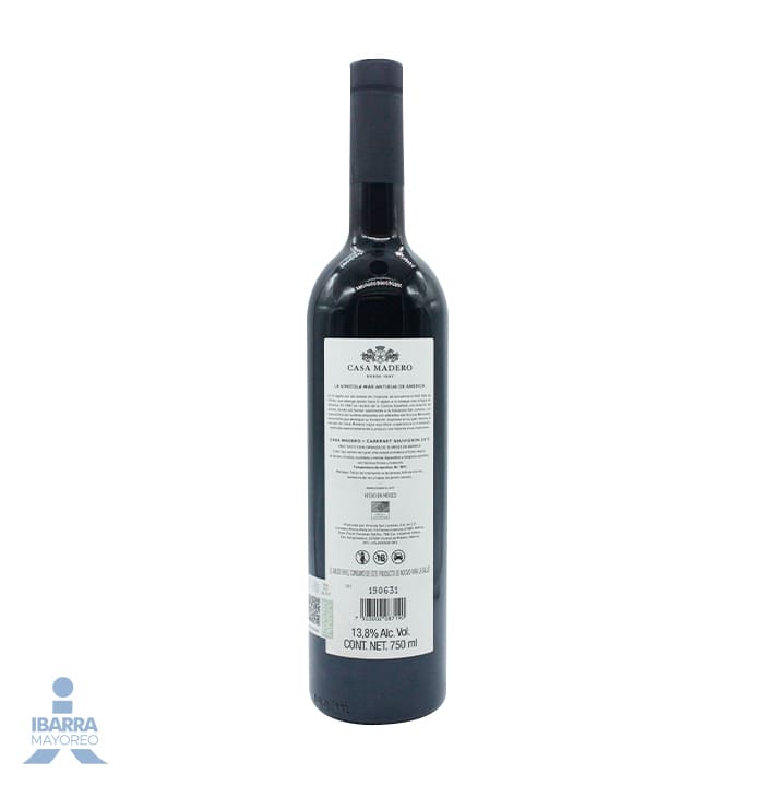 Vino Tinto Casa Madero Cabernet 750 ml