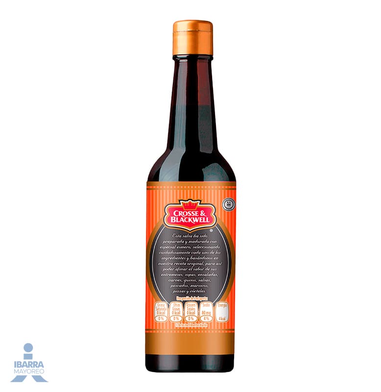 Salsa Inglesa Crosse & Blackwell botella 145 ml