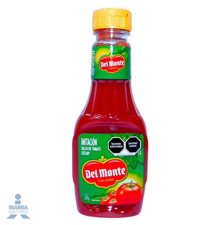Salsa Cátsup Del Monte Squeezable 220 g