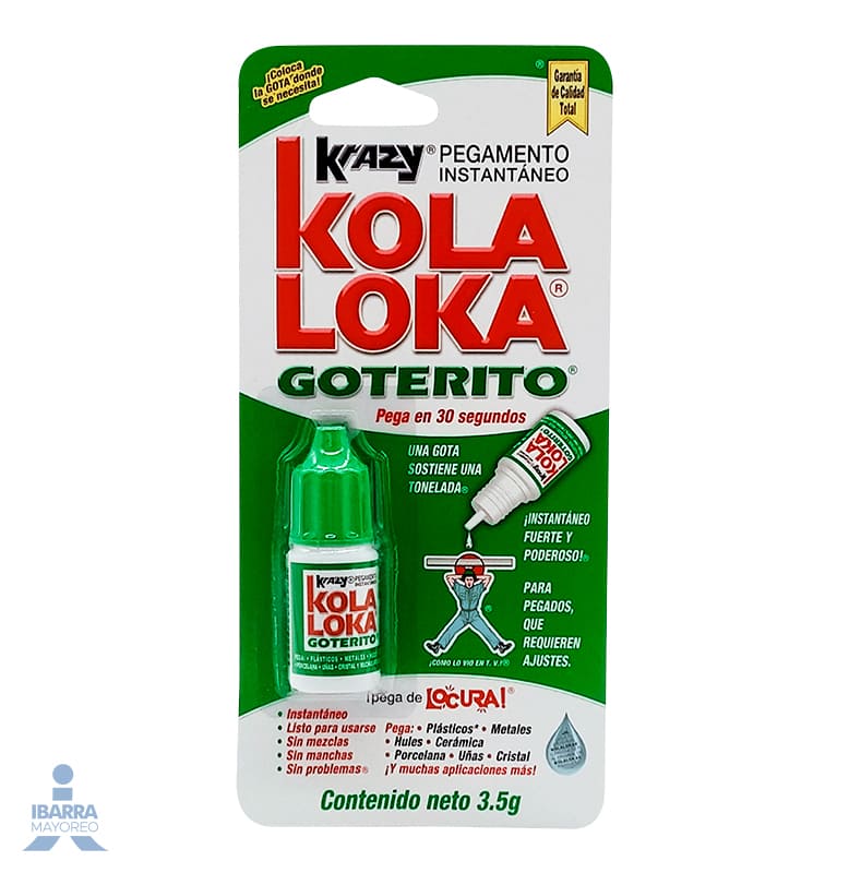 Pegamento KolaLoka Goterito 3.5 g