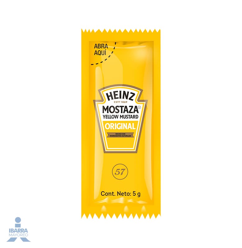Mostaza Heinz 200/5 g