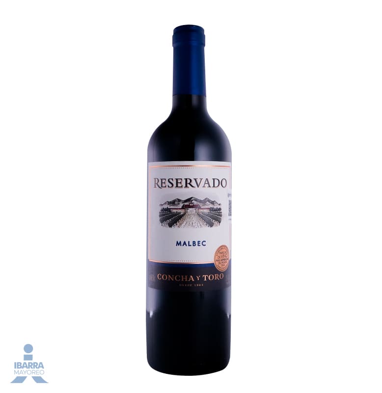 Vino Tinto Reservado Concha y Toro Malbec 750 ml