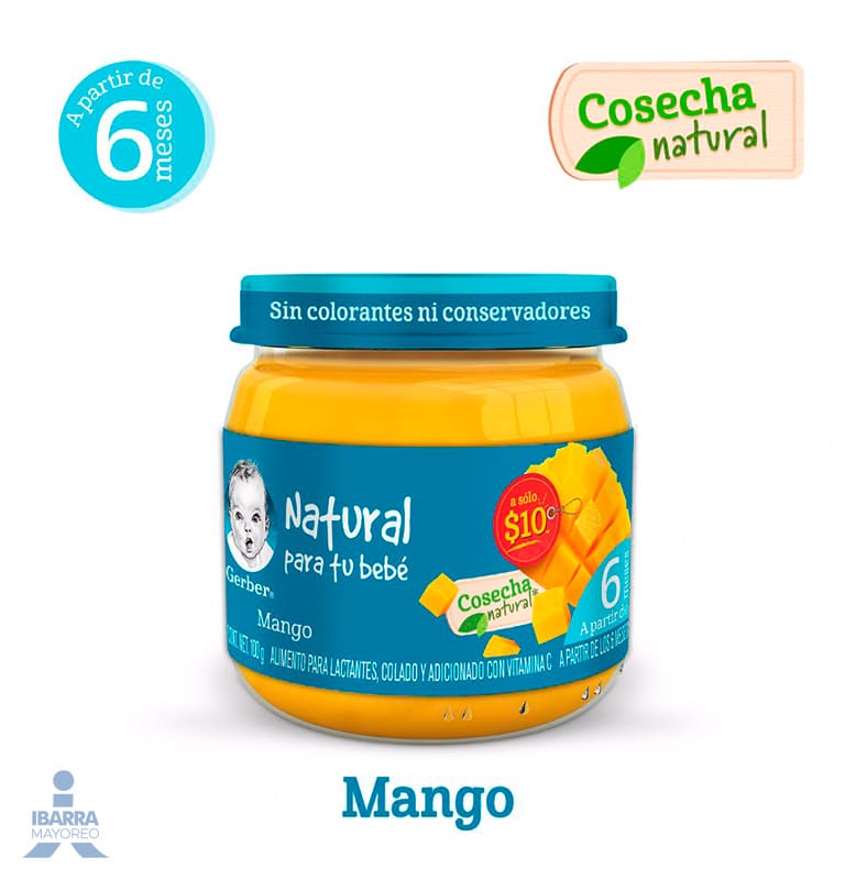Gerber Colado Mango Etapa 2 100 g