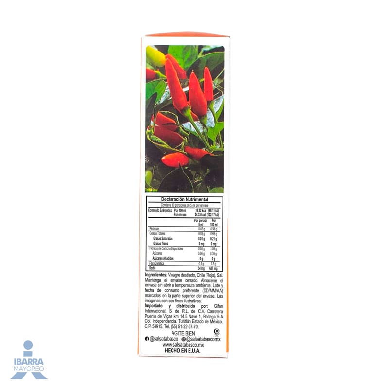 Salsa Tabasco 150 ml