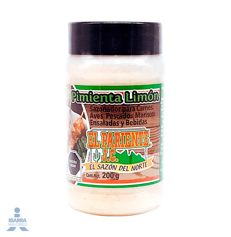Sazonador para Carne El Pariente Pimienta Limón 200 g