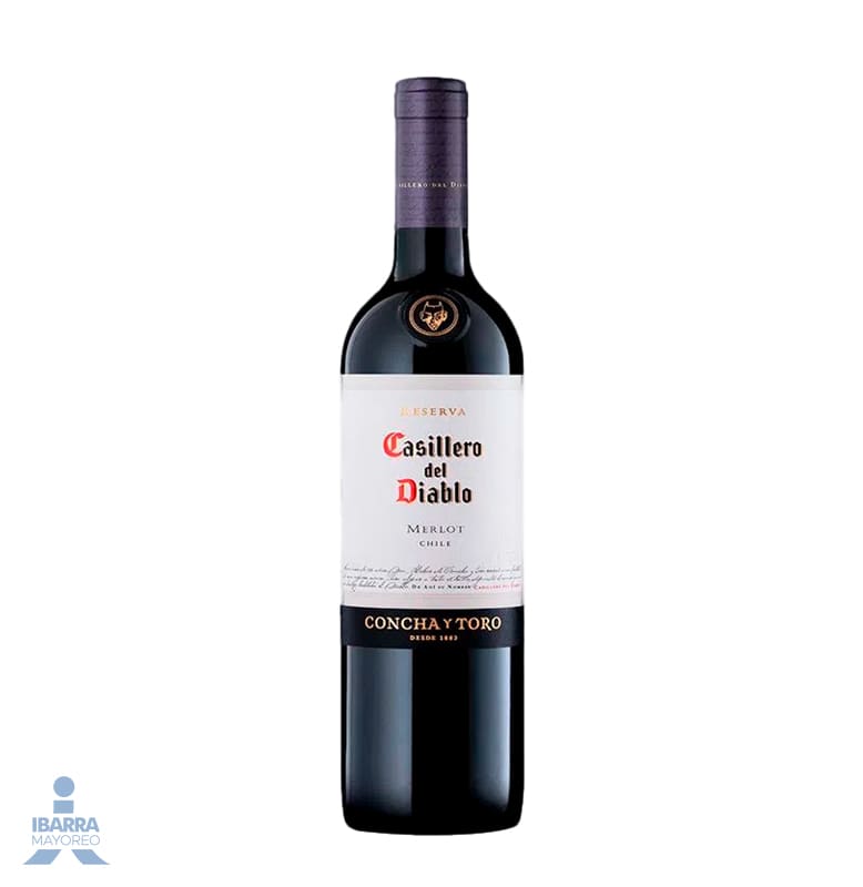 Vino Tinto Casillero del Diablo Merlot 750 ml