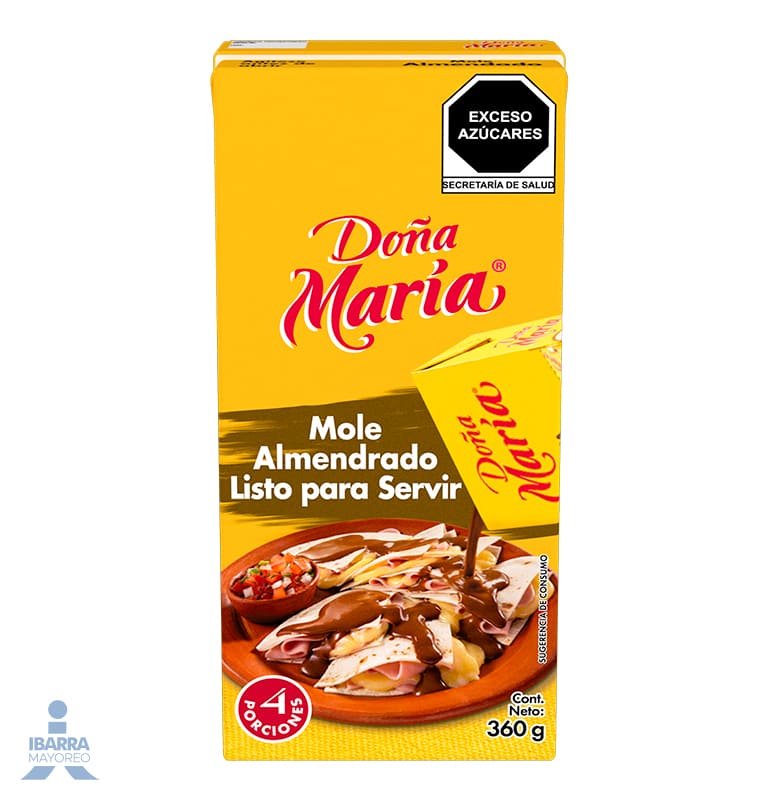Mole Doña María Almendrado Líquido 360 g