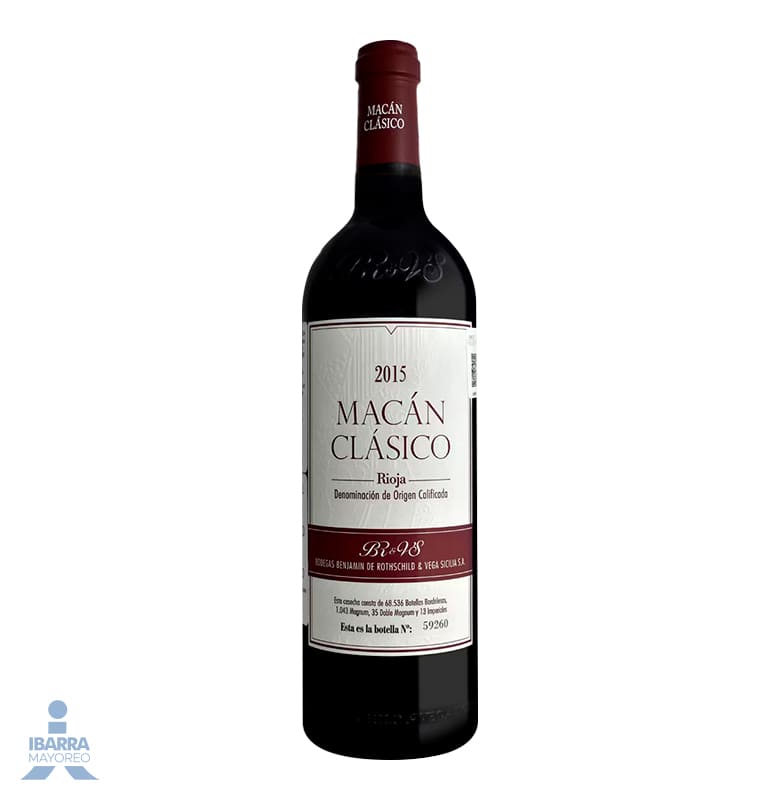 Vino Tinto Macán 2015 750 ml